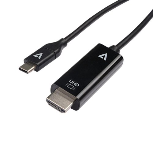 HDMI-kabel USB-C til HDMI V7 1 m - Sort