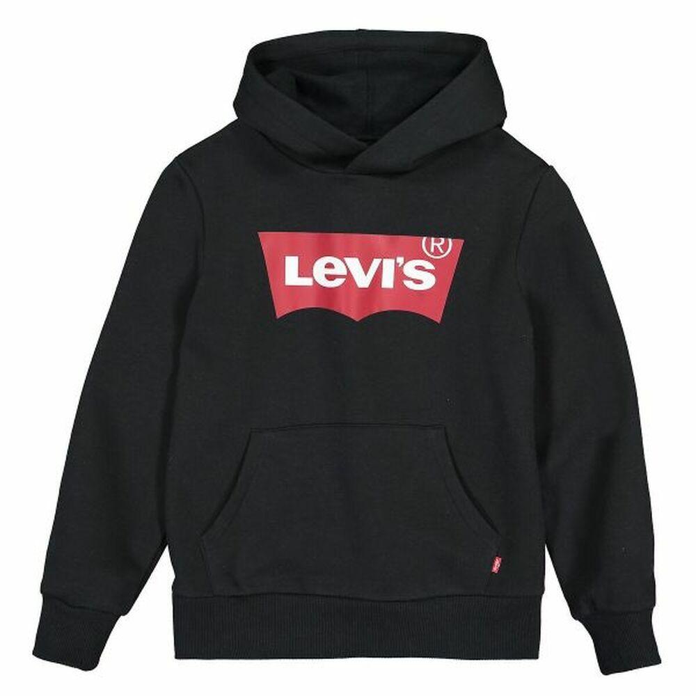 Hættetrøje til Børn Levi's S KNIT TOP 9E8778 023 Sort 14 år