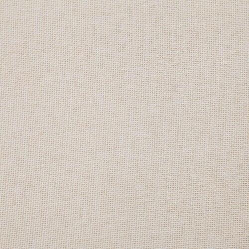 Bænk med opbevaringsrum 116 cm polyester cremefarvet