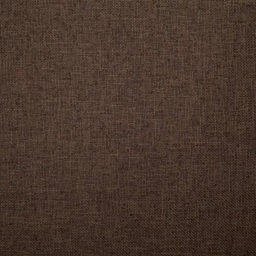 Bænk 139,5 cm polyester brun
