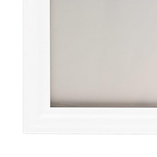 Billedrammer 5 stk. til væg eller bord 50x70 cm MDF hvid