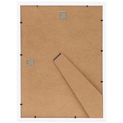 Billedrammer 5 stk. til væg eller bord 50x70 cm MDF hvid