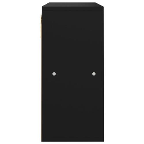 Bogreol 60x27,5x59,5 cm spånplade sort