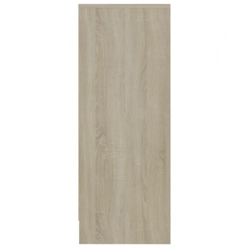 Skoreol 60 × 35 × 92 cm - konstrueret træ, sonoma-eg