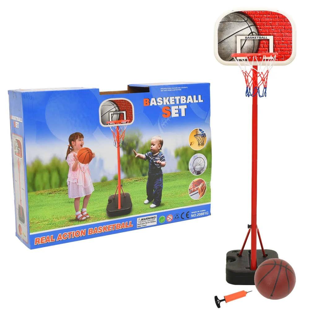 Bærbart Basketballsæt Justerbart 138 5 166 Cm