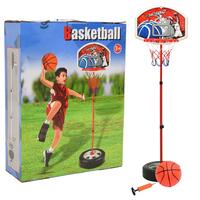 Basketballsæt til børn 120 cm justerbart