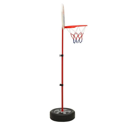 Basketballsæt til børn 120 cm justerbart