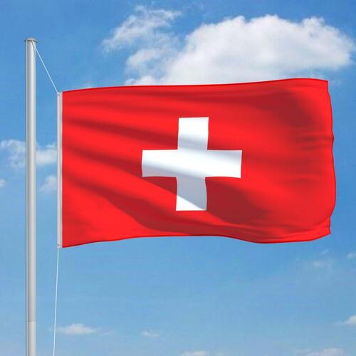 Schweizisk flag 90x150 cm