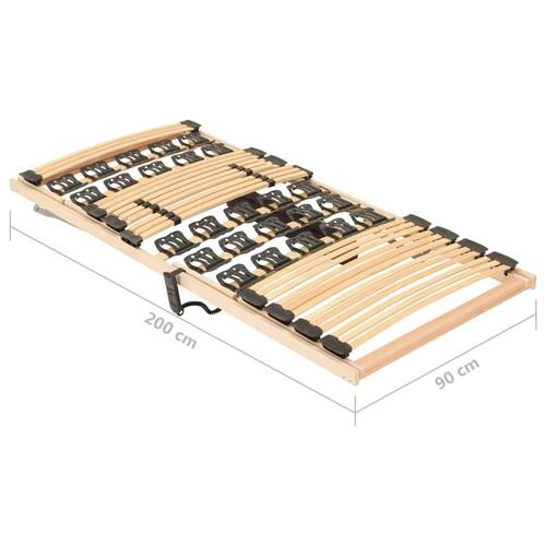 Sengestel til elevationsseng 90x200 cm justerbart hoved og fod