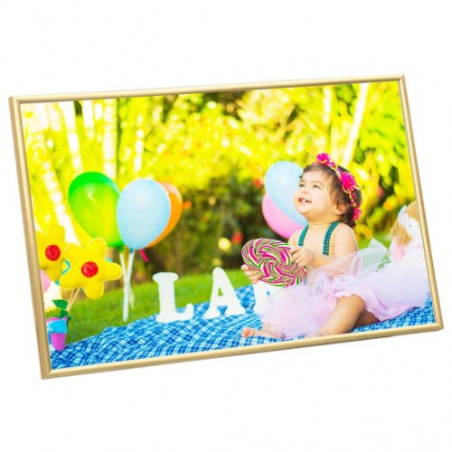 Billedrammer 5 stk. til bord 10x15 cm MDF guldfarvet