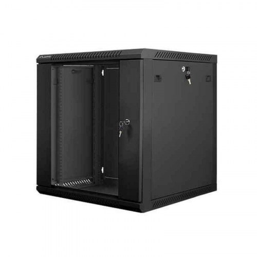 Vægmonteret rackskab 19" Lanberg WF01-6612-10B, 60 cm, IP20