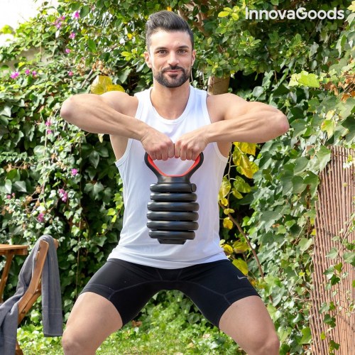 6-i-1 justerbar vægt sæt med træningsguide Sixfit InnovaGoods