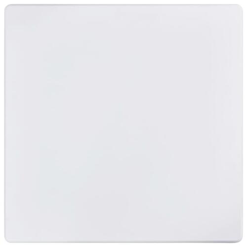 Barbord 60 x 60 x 111 cm MDF hvid