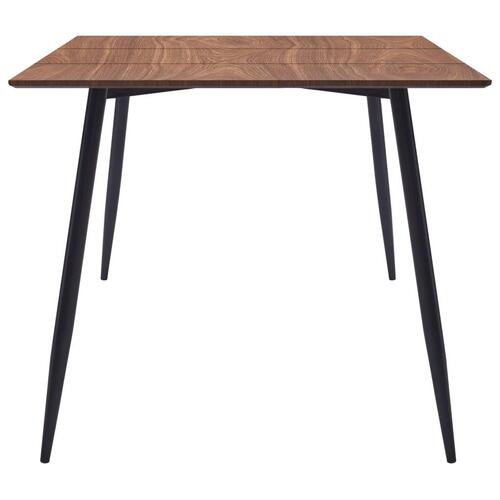 Spisebord 200 x 100 x 75 cm MDF brun