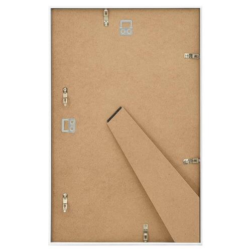 Billedrammer 3 stk. til bord 10x15 cm MDF hvid