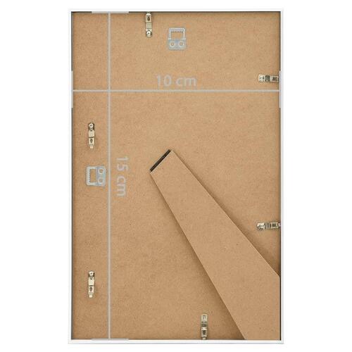 Billedrammer 3 stk. til bord 10x15 cm MDF hvid