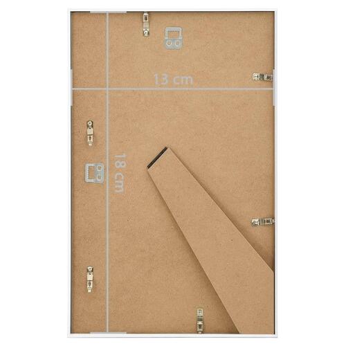 Billedrammer 3 stk. til bord 13x18 cm MDF hvid