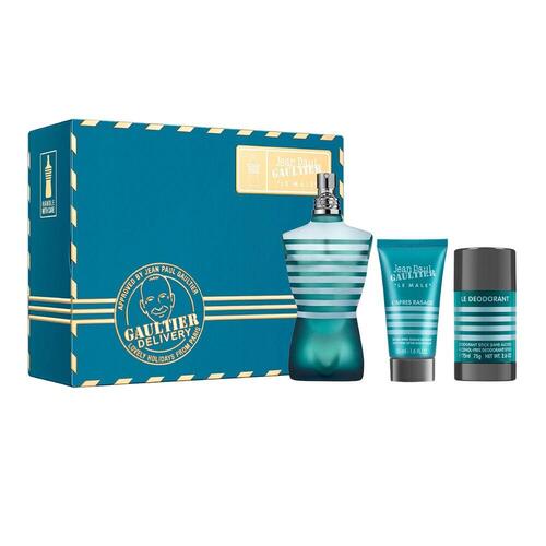 Parfume sæt til mænd Jean Paul Gaultier Le Male (3 stk)