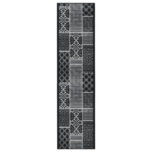 Tæppeløber 80x400 cm sort