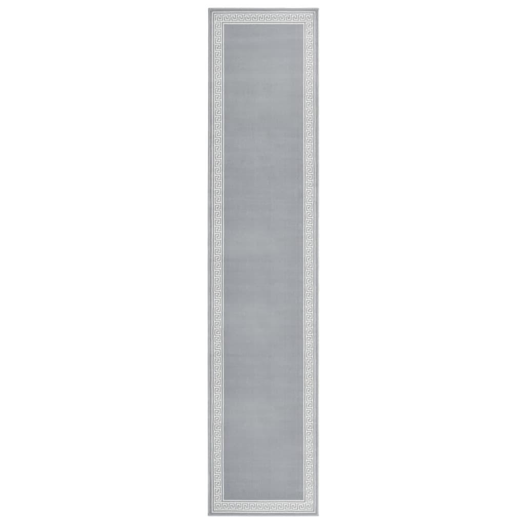 Tæppeløber 100x500 cm med motiv BCF grå