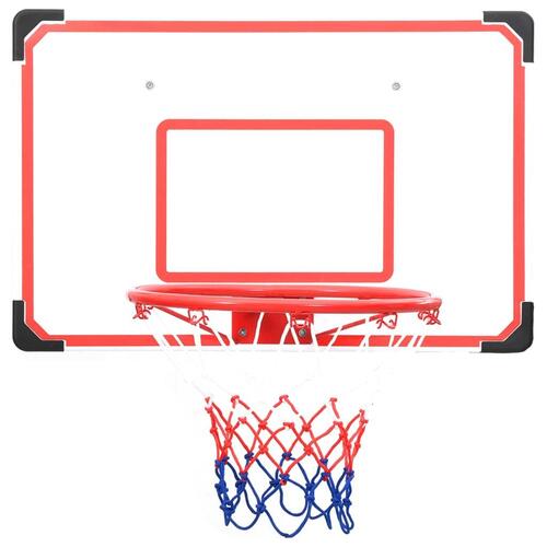 Vægmonteret basketballkurv med plade 5 dele