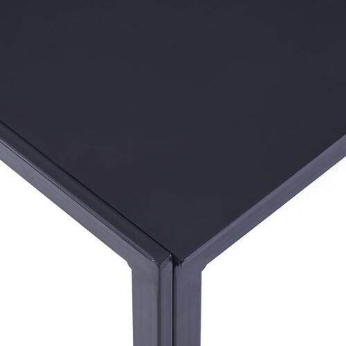 Spisebordssæt i 5 dele grå