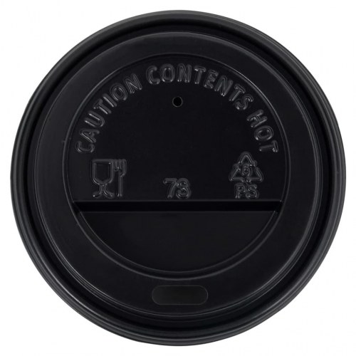 Papkrus med låg 200 ml 100 stk. hvid og sort