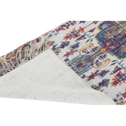 Tæppeløber i bomuld/chenille - multifarvet 60 × 240 cm