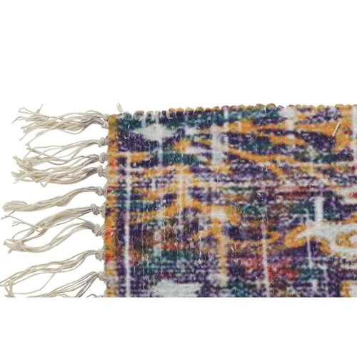 Tæppeløber i bomuld/chenille - multifarvet 60 × 240 cm