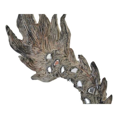 Dekorativ figur Drage Harpiks Krystal (52 x 13.5 x 31 cm)