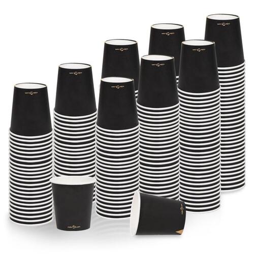 Papkrus 500 stk. 200 ml sort