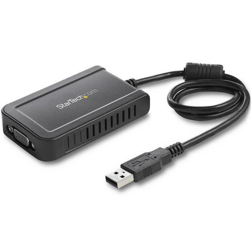 USB til VGA adapter - StarTech USB2VGAE3, sort
