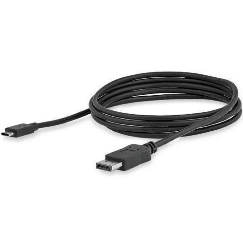 Startech USB-C til DisplayPort-kabel 1,8 m - sort (CDP2DPMM6B)