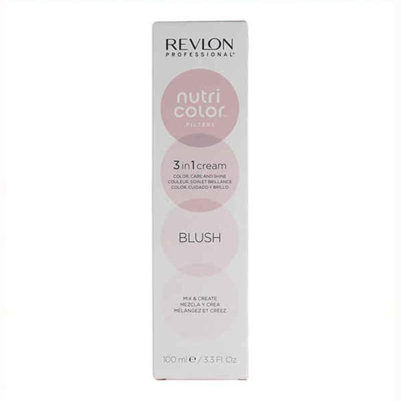 Permanent hårfarve - creme Revlon Nutri Color Blush 3-i-1 Blandemaskine (100 ml)