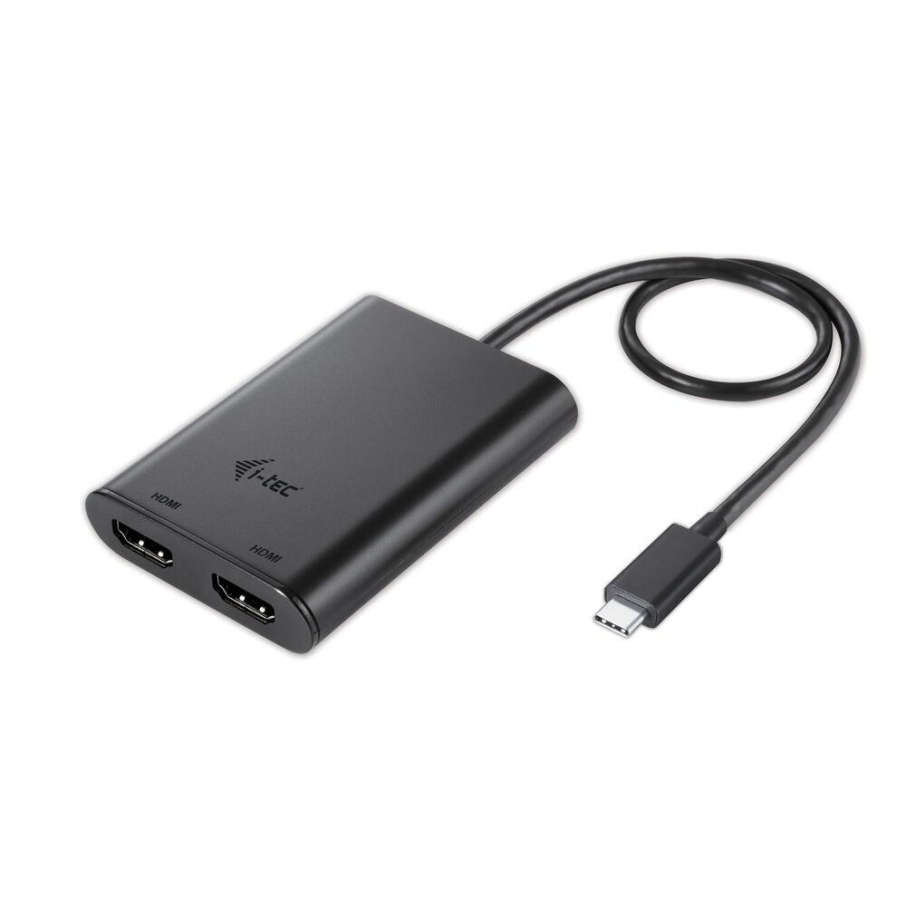 Displayport Til Hdmi Adapter I Tec C31dual4khdmi Sort 4k Ultra Hd