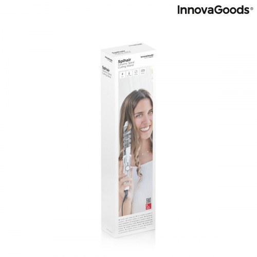 Spihair keramisk spiral-krøllejern