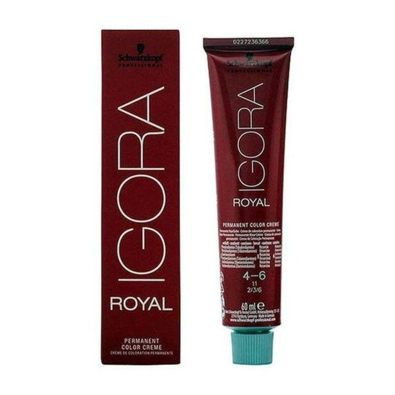 Hårfarve permanent Schwarzkopf Igora Royal 4-6 - 60 ml