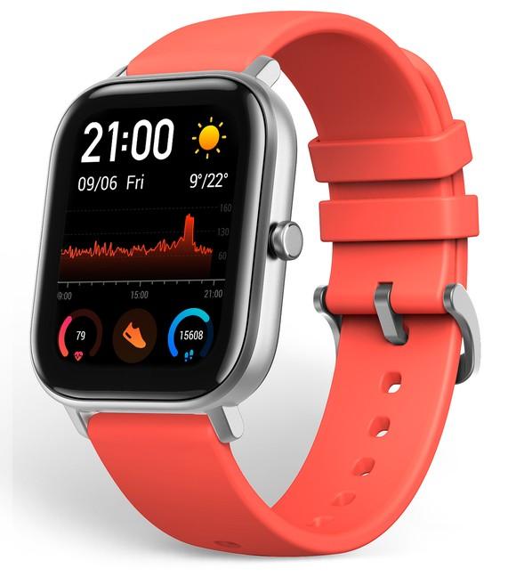 Smartwatch Amazfit GTS W1914OV 1,65" AMOLED GPS 220 mAh Orange