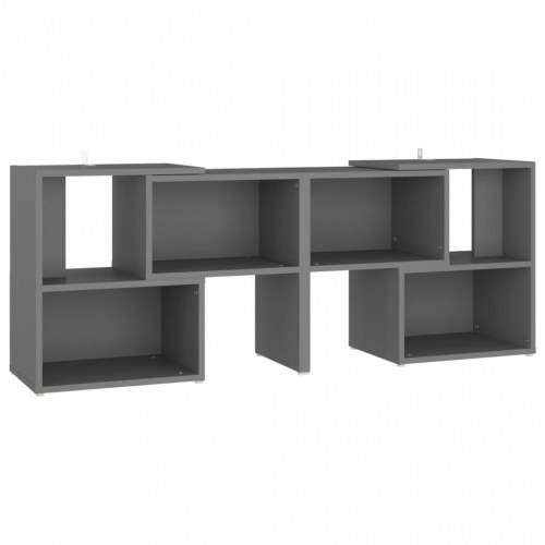 Tv-skab 104x30x52 cm konstrueret træ grå