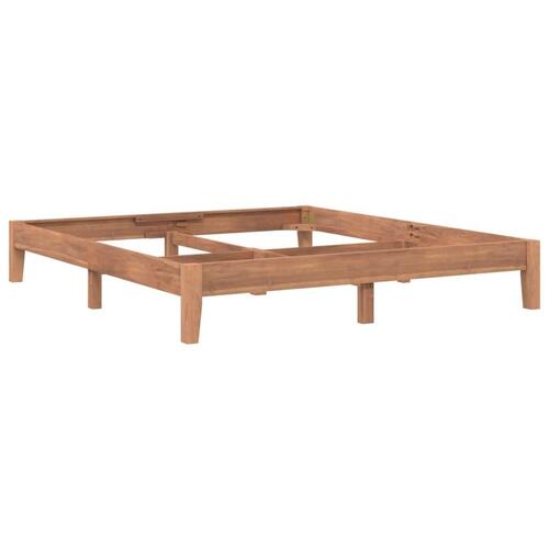 Sengestel 180x200 cm massivt teaktræ
