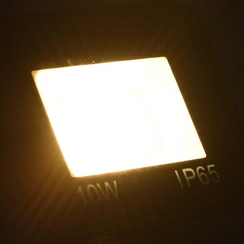 LED-projektør 10 W varm hvid