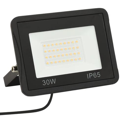 LED-projektør 30 W varmt hvidt lys