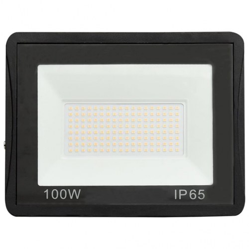 LED-projektør 100 W varm hvid