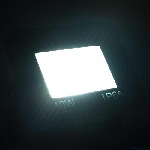 LED-projektør 10 W kold hvid