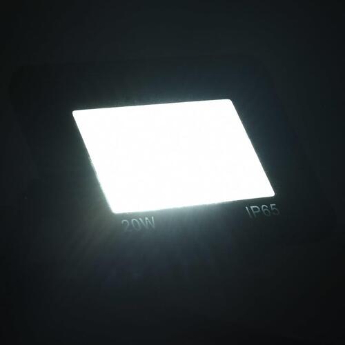 LED-projektør 20 W kold hvid