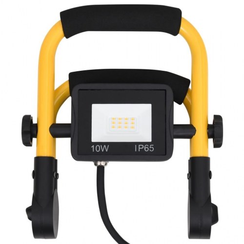 LED-projektør med håndtag 10 W - arbejdslampe, 700 lm, varm hvid