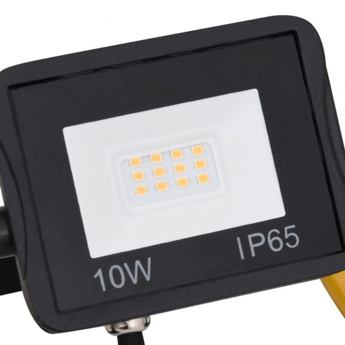 LED-projektør med håndtag 10 W - arbejdslampe, 700 lm, varm hvid