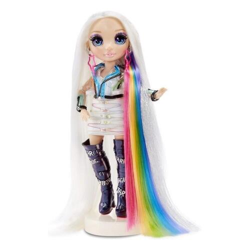 Playset Rainbow Hair Studio Amaya Raine 5 i 1 (30 cm)