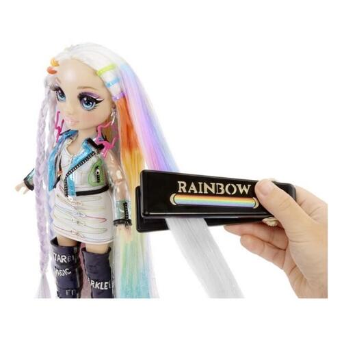Playset Rainbow Hair Studio Amaya Raine 5 i 1 (30 cm)