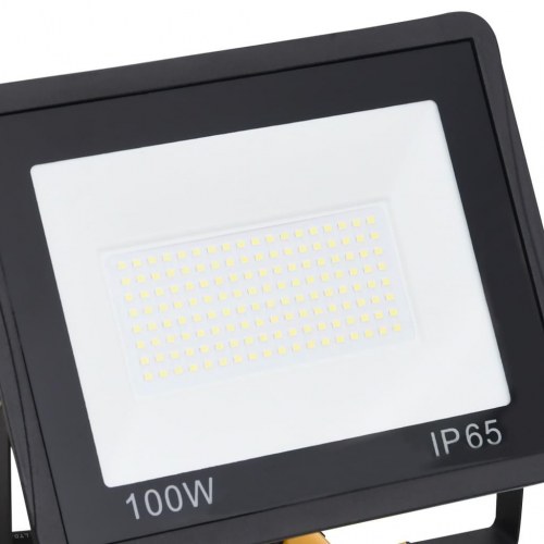 LED-projektør med håndtag 2x100 W kold hvid
